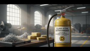 Metallbrandlöscher Brandklasse