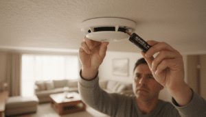 rauchmelder batterie wechseln