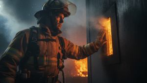 tür auf hitze prüfen brand
