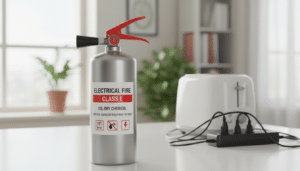 welcher feuerlöscher bei elektrobrand