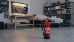 welcher feuerlöscher für garage
